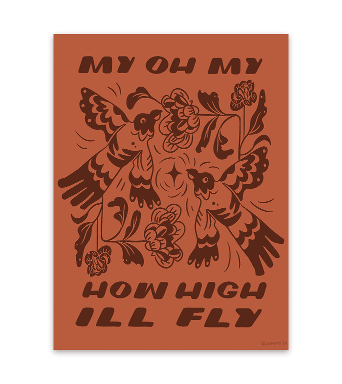 My Oh My Print