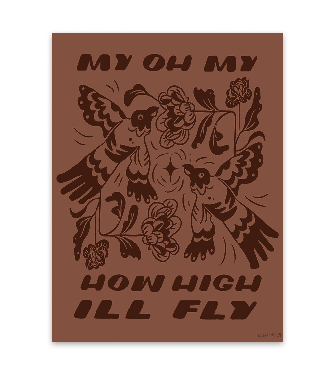 My Oh My Print
