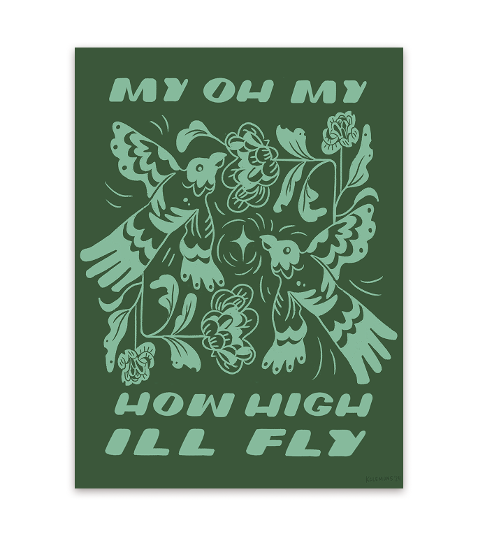 My Oh My Print